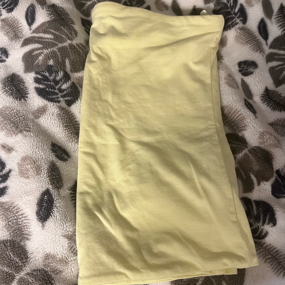 Neon Yellow Tube Top